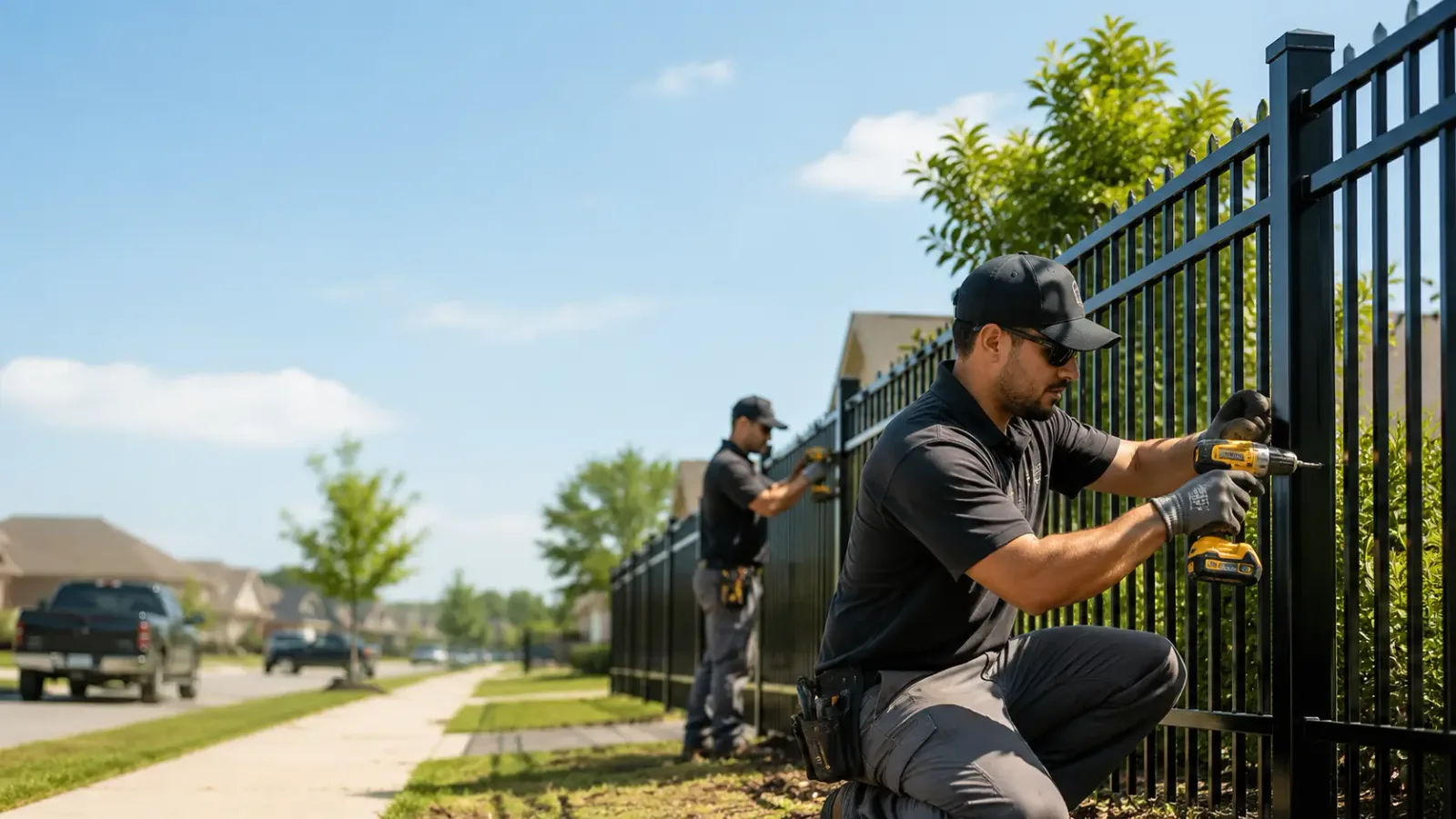 Metal Fence Installation in Brownsville, WI